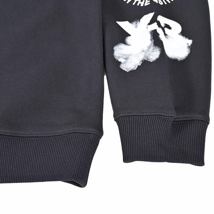 ワイスリー Y-3 トレーナー Y-3 GRAPHIC CREW SWEAT JX4749 ブラック 2025AW メンズ