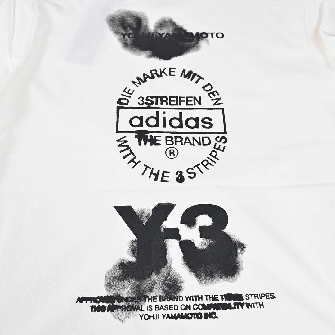 ワイスリー Y-3 Tシャツ Y-3 GRAPHIC SHORT SLEEVE TEE JZ0712 ホワイト 2025AW メンズ