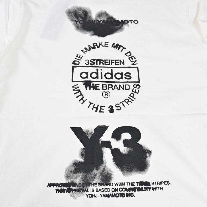 ワイスリー Y-3 Tシャツ Y-3 GRAPHIC SHORT SLEEVE TEE JZ0712 ホワイト 2025AW メンズ