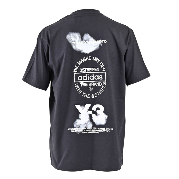 ワイスリー Y-3 Tシャツ Y-3 GRAPHIC SHORT SLEEVE TEE JX4745 ブラック 2025AW メンズ