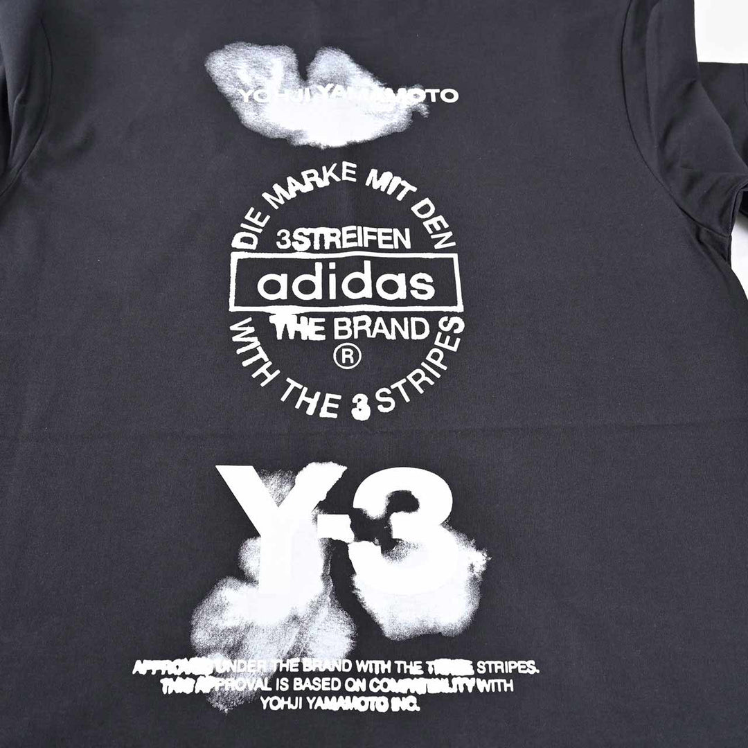 ワイスリー Y-3 Tシャツ Y-3 GRAPHIC SHORT SLEEVE TEE JX4745 ブラック 2025AW メンズ