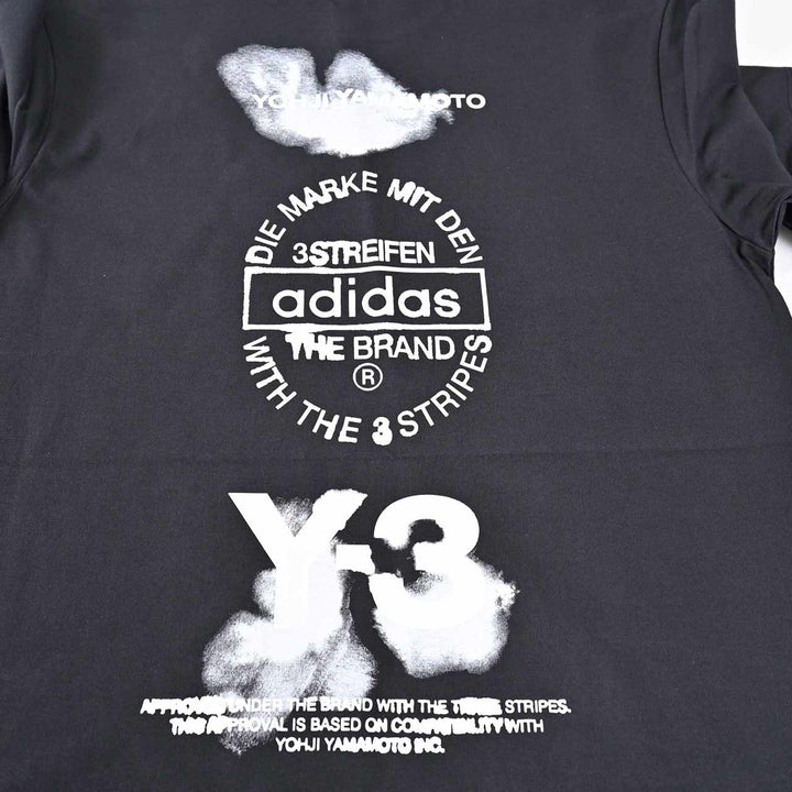 ワイスリー Y-3 Tシャツ Y-3 GRAPHIC SHORT SLEEVE TEE JX4745 ブラック 2025AW メンズ