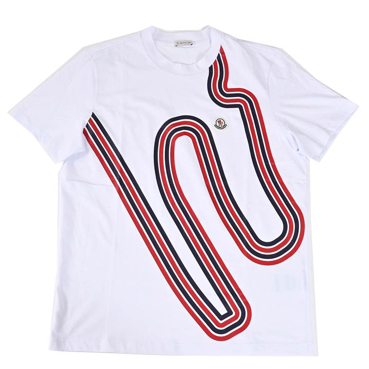 モンクレール MONCLER Tシャツ 8C01100 8390Y 001 ホワイト  メンズ