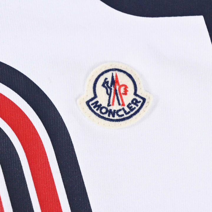 モンクレール MONCLER Tシャツ 8C01100 8390Y 001 ホワイト  メンズ