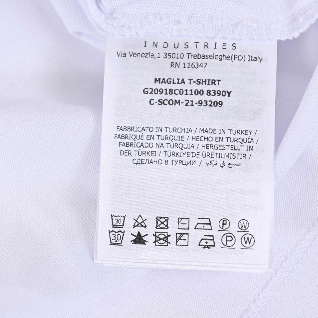 モンクレール MONCLER Tシャツ 8C01100 8390Y 001 ホワイト  メンズ