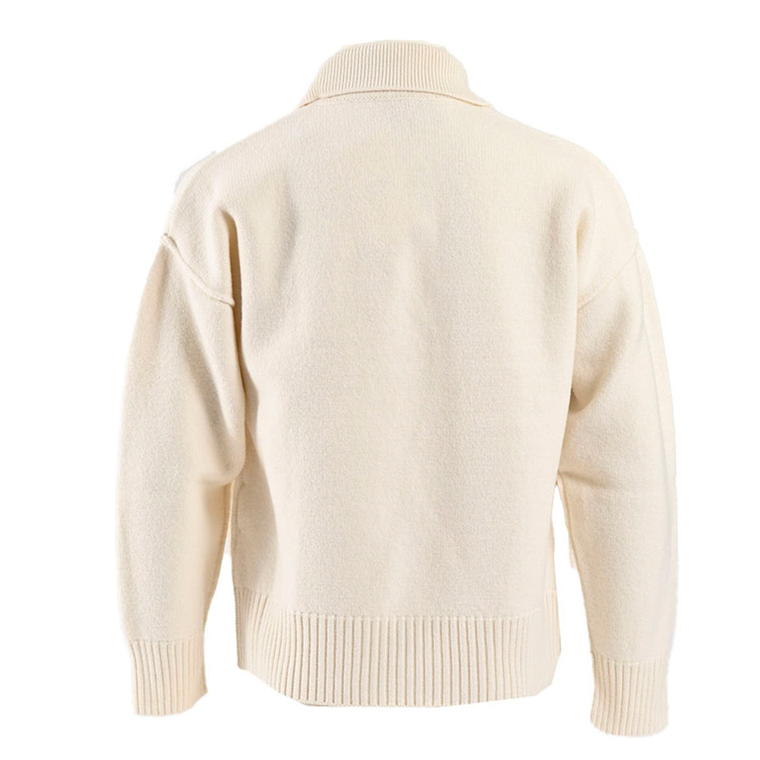 アミ AMI セーター UPL409.018 151 ホワイト 2025AW メンズ