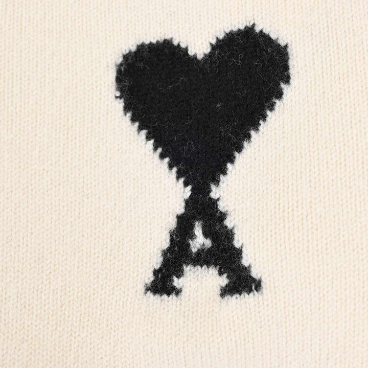 アミ AMI セーター UPL409.018 151 ホワイト 2025AW メンズ