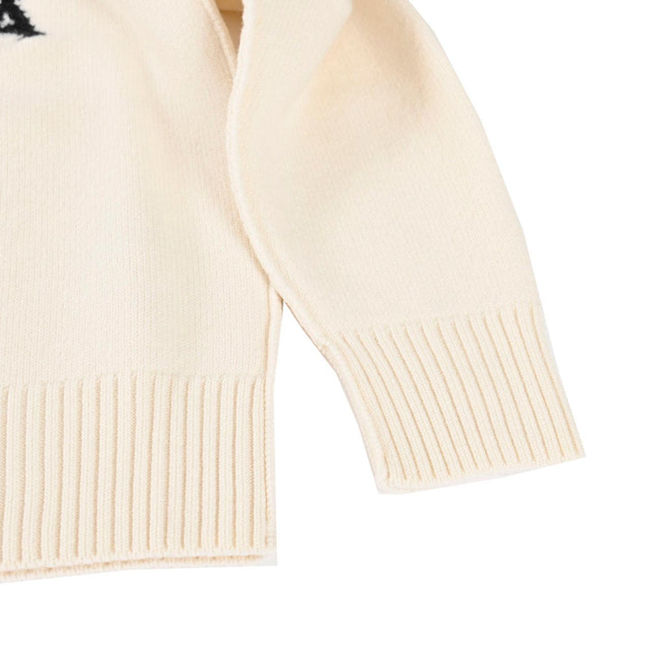 アミ AMI セーター UPL409.018 151 ホワイト 2025AW メンズ