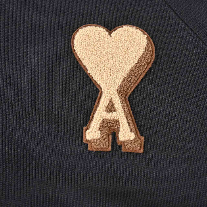 アミ AMI パーカー USW770.747 001 ブラック 2025AW メンズ