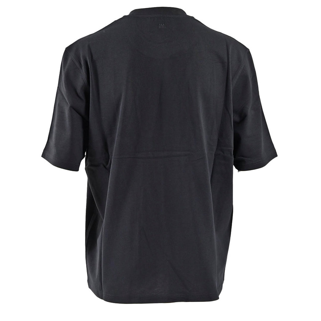 アミ AMI Tシャツ UTS352.726 001 ブラック 2025AW メンズ