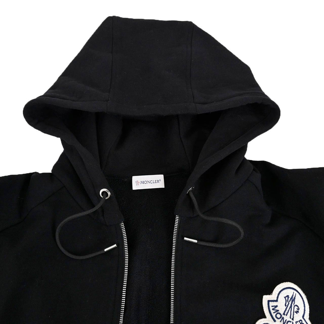 モンクレール MONCLER ジップアップパーカー 8G70300 V8101 999 ブラック 年秋冬 メンズ
