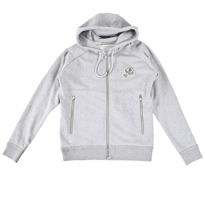 モンクレール MONCLER ジップアップパーカー 8G70300 V8101　 984 グレー 年秋冬 メンズ