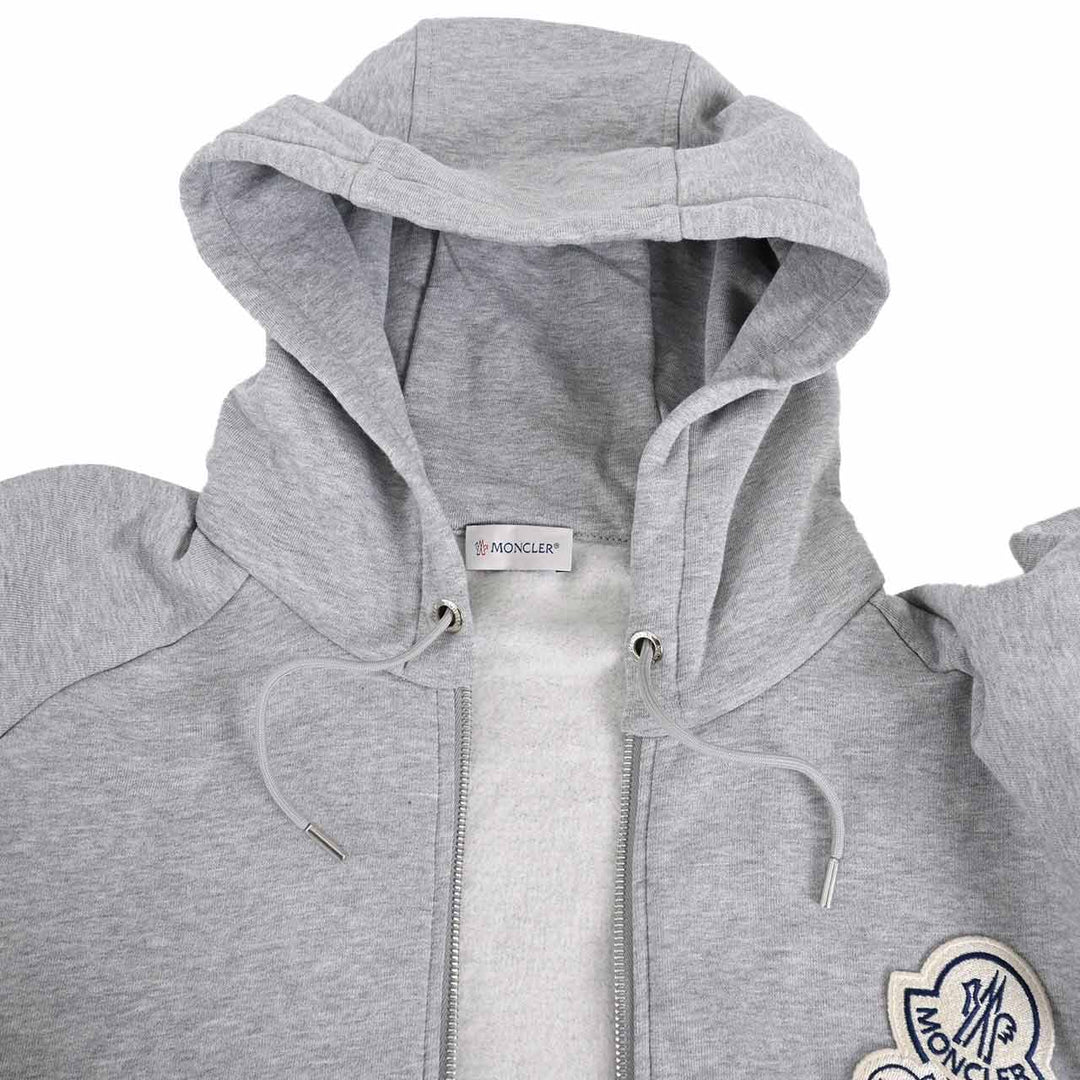 モンクレール MONCLER ジップアップパーカー 8G70300 V8101　 984 グレー 年秋冬 メンズ