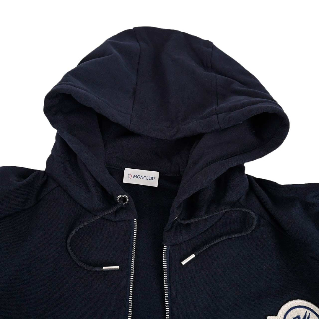 モンクレール MONCLER ジップアップパーカー 8G70300 V8101　 773 ネイビー 年秋冬 メンズ