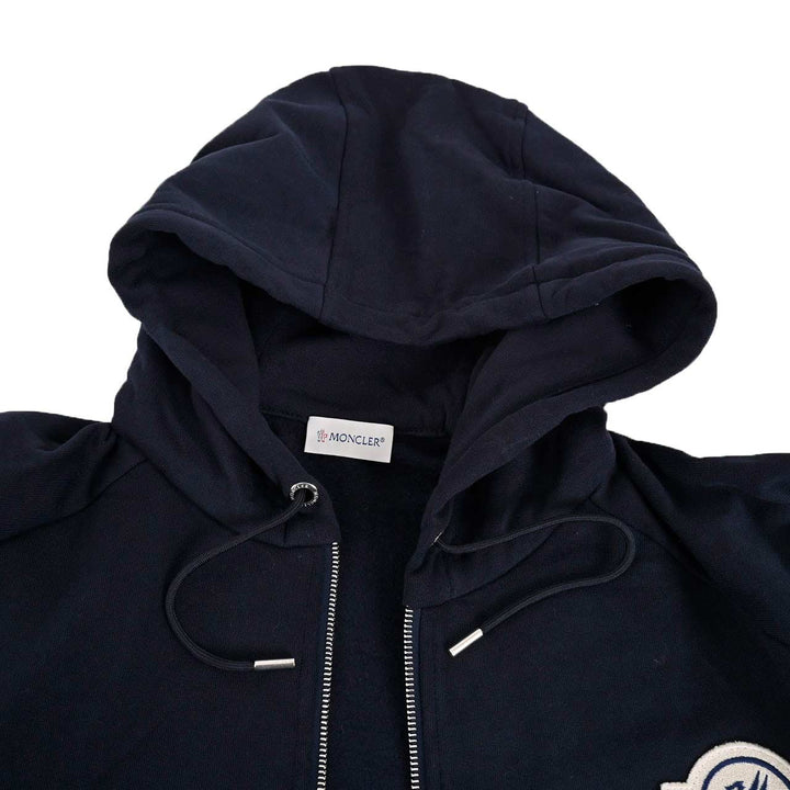 モンクレール MONCLER ジップアップパーカー 8G70300 V8101　 773 ネイビー 年秋冬 メンズ