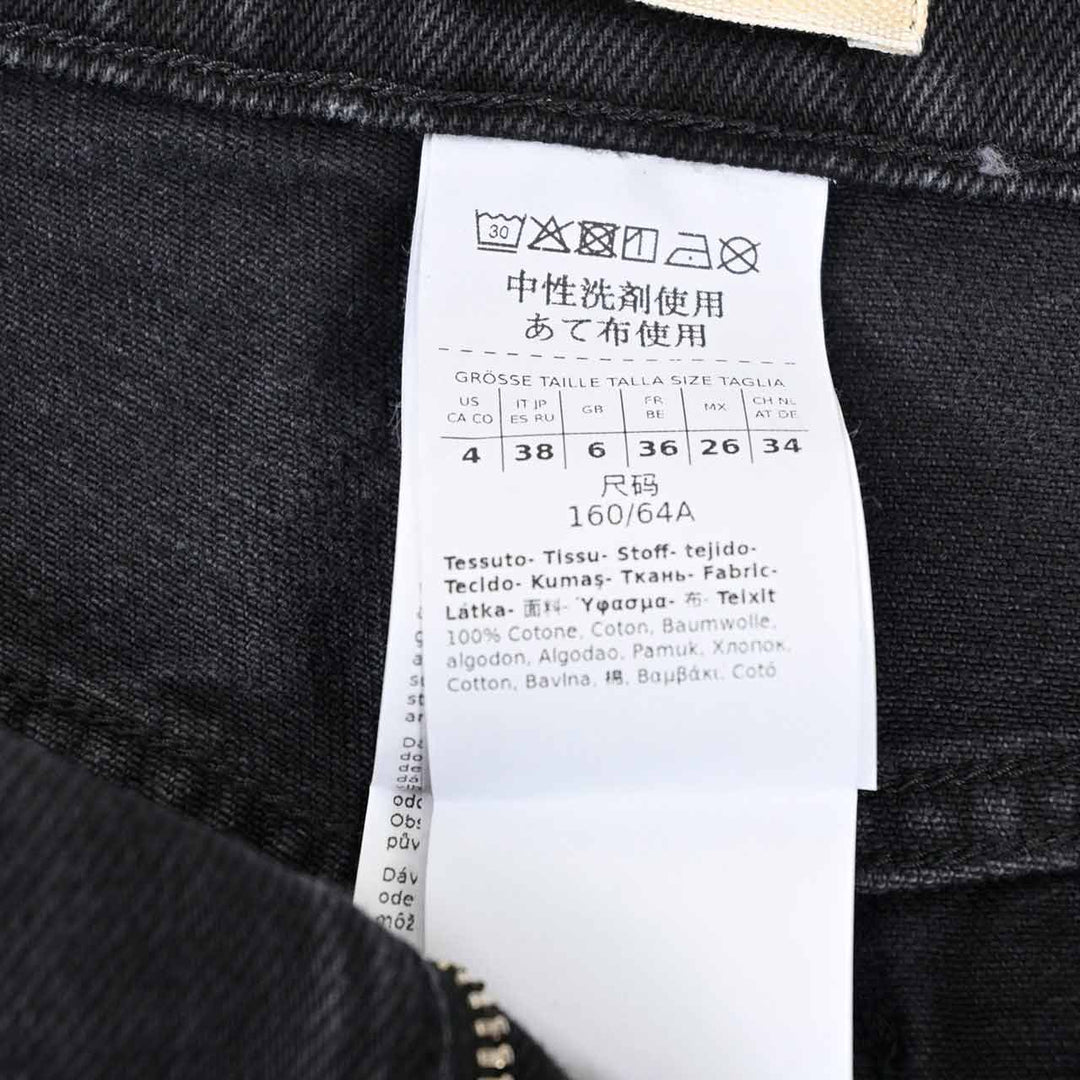 ウィークエンド マックスマーラ WEEKEND MAXMARA デニムパンツ CACTUS1234 5186052600 028 ブラック 2025AW レディース