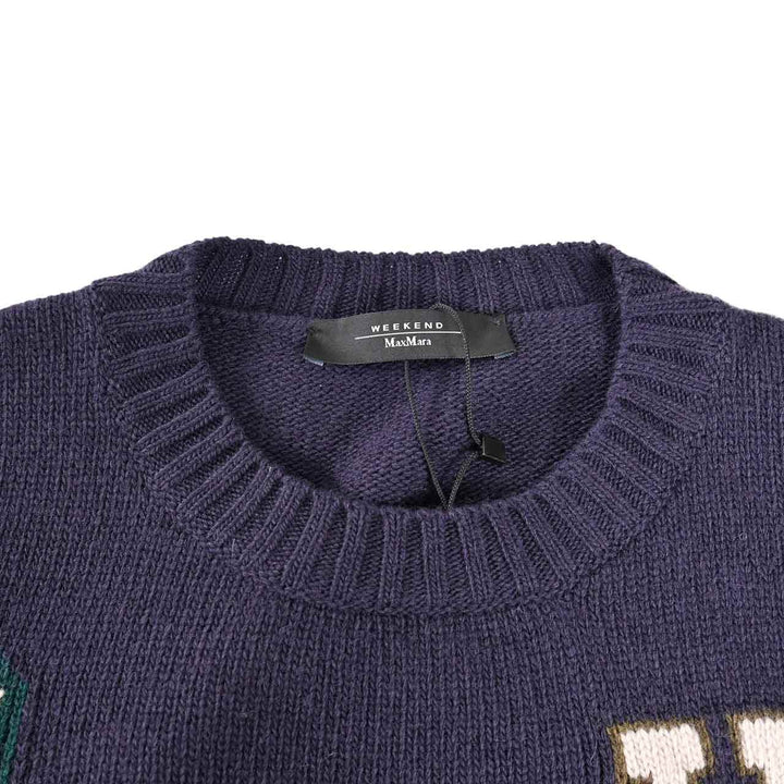 ウィークエンド マックスマーラ WEEKEND MAXMARA セーター PAVIDI 5366262600 002 ネイビー 2025AW レディース