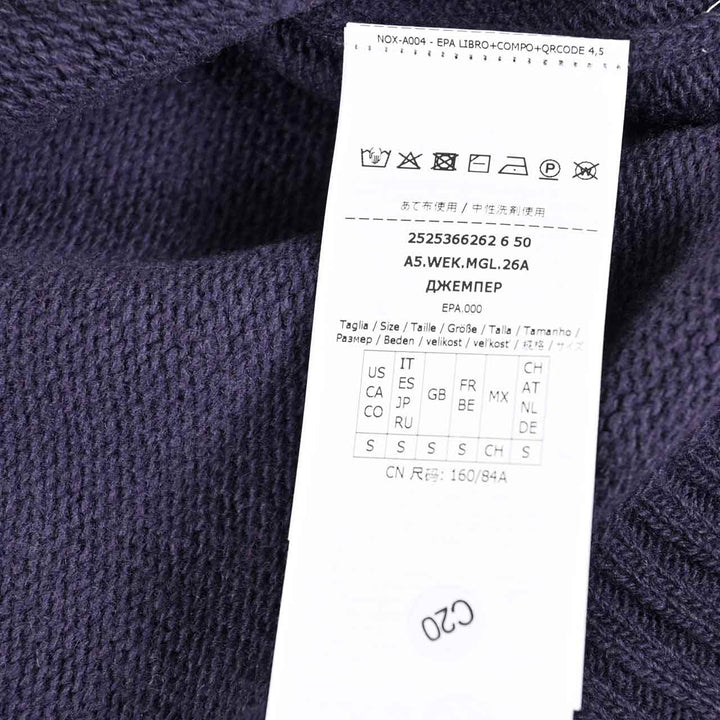 ウィークエンド マックスマーラ WEEKEND MAXMARA セーター PAVIDI 5366262600 002 ネイビー 2025AW レディース