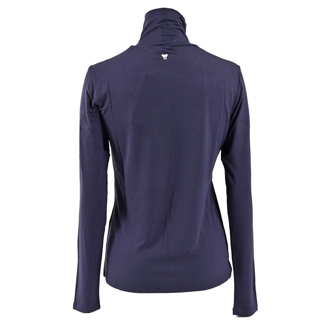 ウィークエンド マックスマーラ WEEKEND MAXMARA ハイネック長袖Ｔシャツ MULTIF 5946022600 005 ネイビー 2025AW レディース