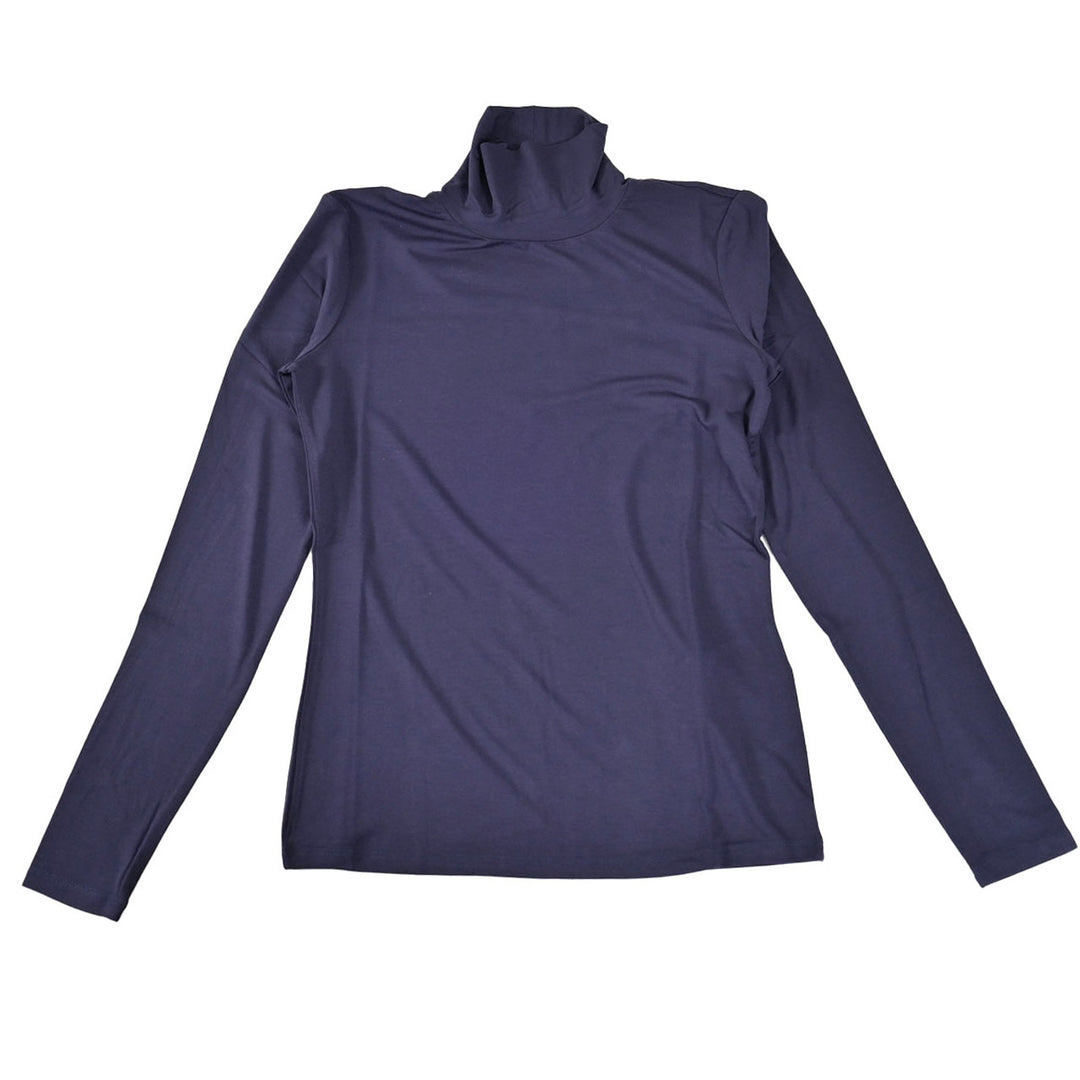 ウィークエンド マックスマーラ WEEKEND MAXMARA ハイネック長袖Ｔシャツ MULTIF 5946022600 005 ネイビー 2025AW レディース