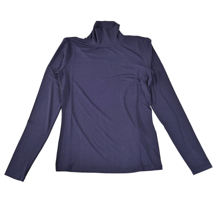 ウィークエンド マックスマーラ WEEKEND MAXMARA ハイネック長袖Ｔシャツ MULTIF 5946022600 005 ネイビー 2025AW レディース