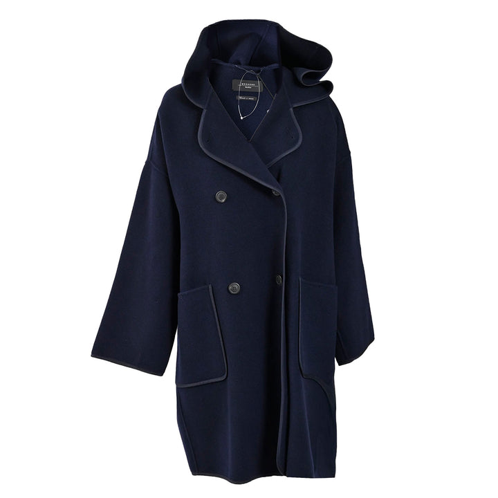 ウィークエンド マックスマーラ WEEKEND MAXMARA フード付コート BERGEN 5016032600 015 ネイビー 2025AW レディース