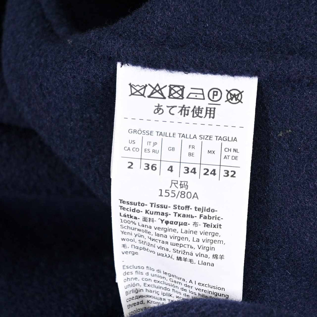 ウィークエンド マックスマーラ WEEKEND MAXMARA フード付コート BERGEN 5016032600 015 ネイビー 2025AW レディース