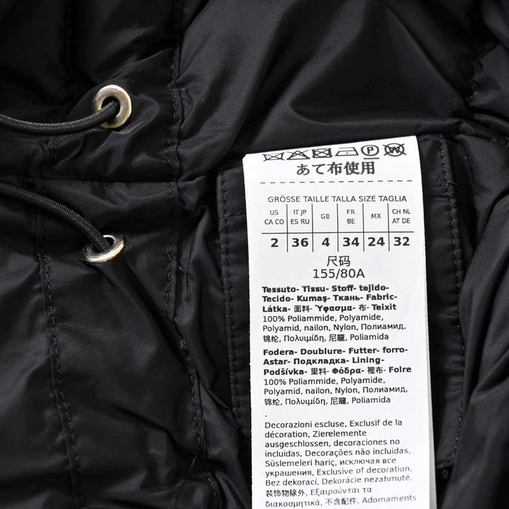 ウィークエンド マックスマーラ WEEKEND MAXMARA ダウンジャケット SAX 5486072600 004 ブラック 2025AW レディース