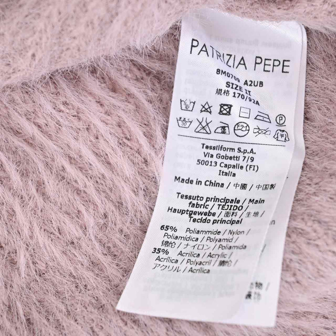 パトリツィアペペ PATRIZIA PEPE  セーター 8M0709 A2UBM330 ワケアリ ピンク
