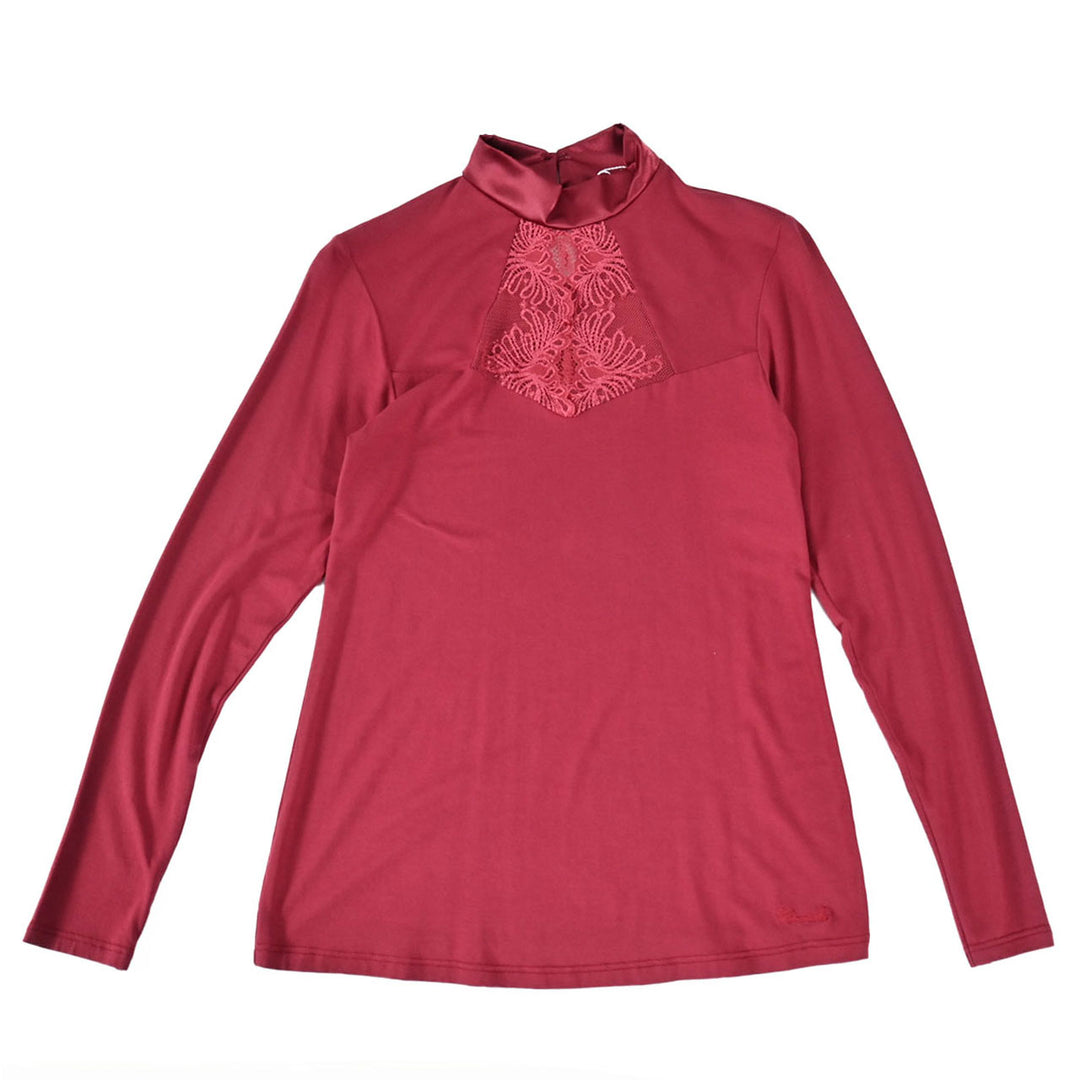 カネッラ CANNELLA Tシャツ 101542 レッド  レディース