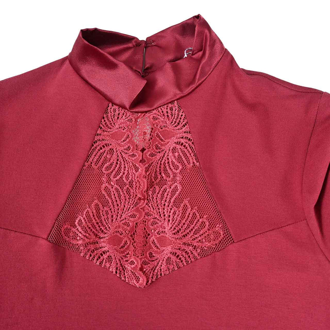 カネッラ CANNELLA Tシャツ 101542 レッド  レディース