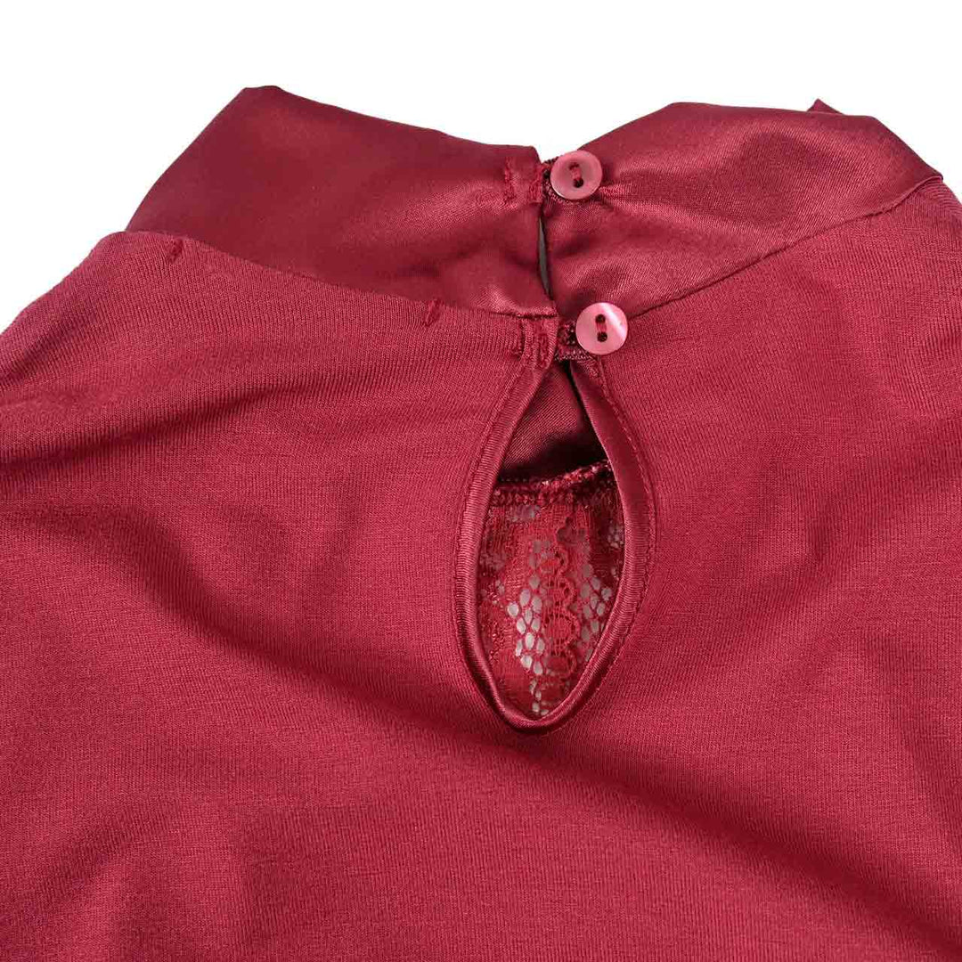 カネッラ CANNELLA Tシャツ 101542 レッド  レディース