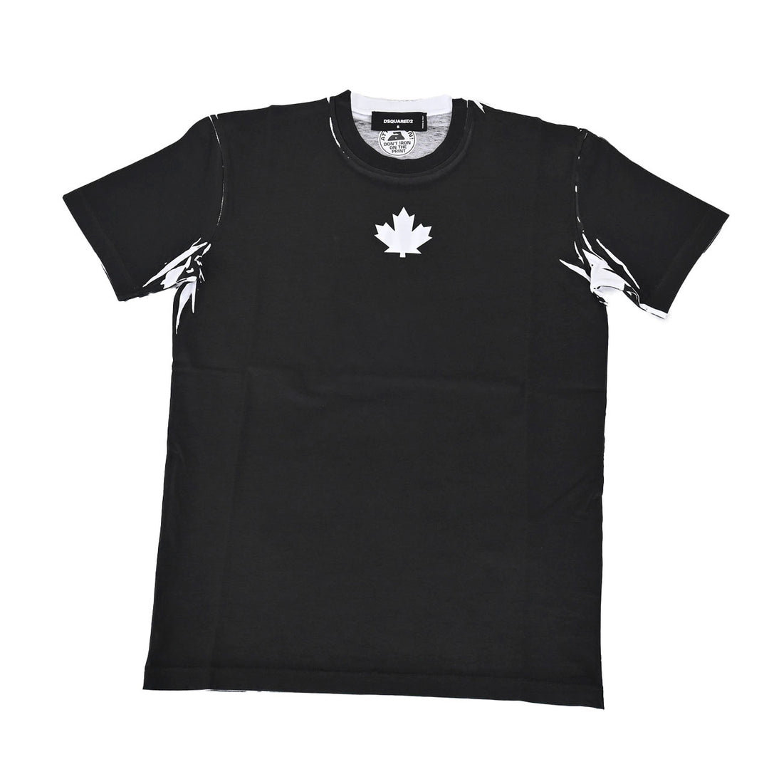 ディースクエアード DSQUARED2 Tシャツ S74GD0853 S23009 900 ワケアリ ブラック  レディース