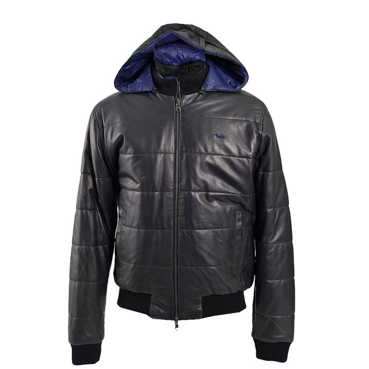 ハーモント アンド ブライン HARMONT & BLAINE ジャケット P0142 85121 999 ブラック／ブルー