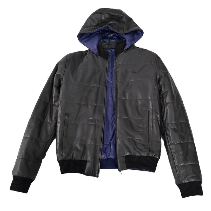 ハーモント アンド ブライン HARMONT & BLAINE ジャケット P0142 85121 999 ブラック／ブルー