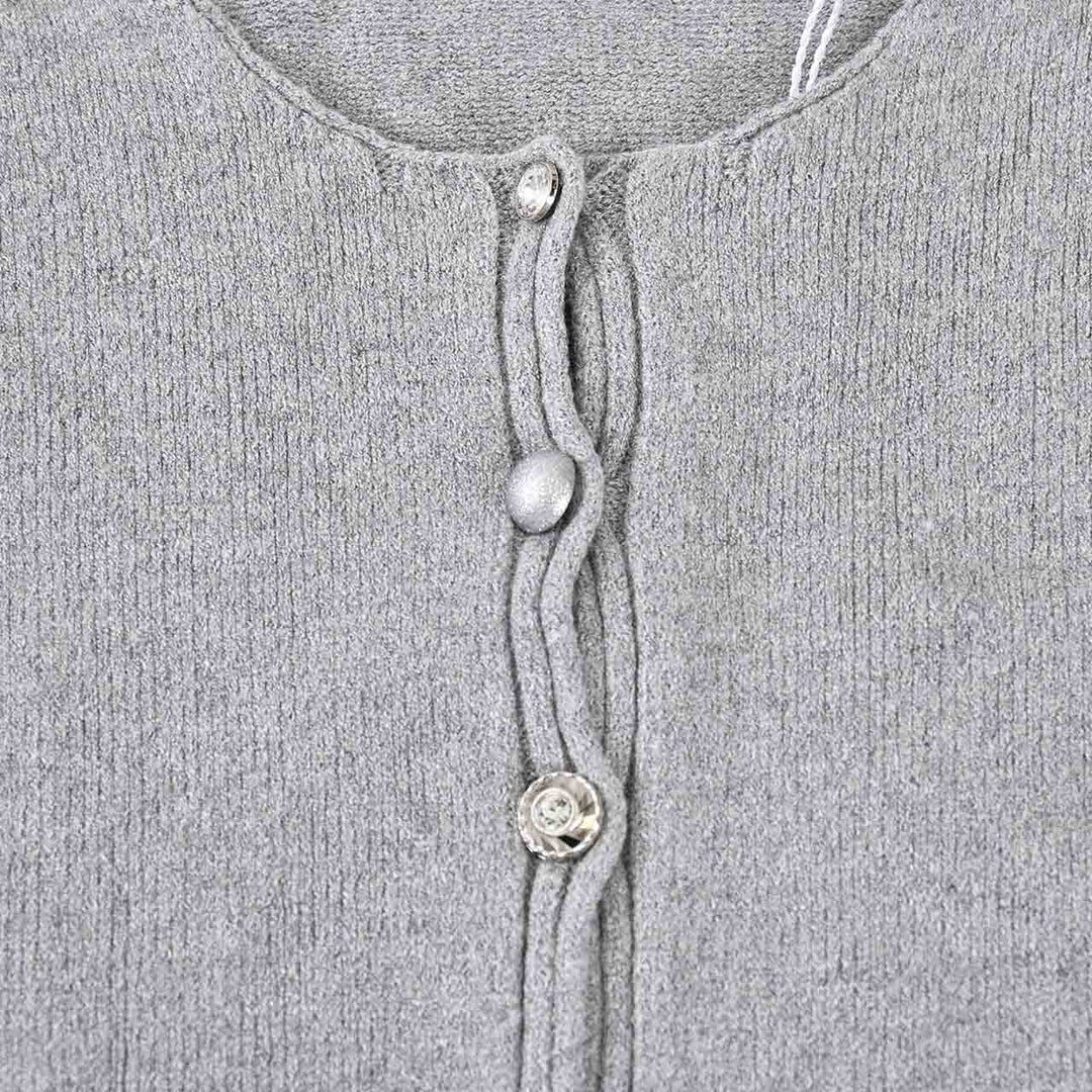カネッラ CANNELLA カーディガン 104791 GRIGIO グレー