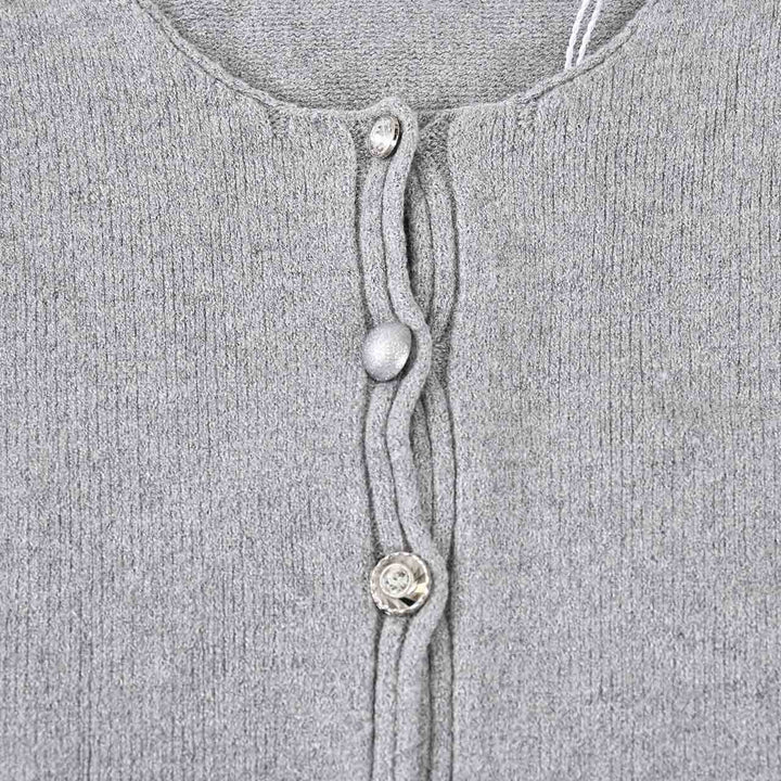 カネッラ CANNELLA カーディガン 104791 GRIGIO グレー