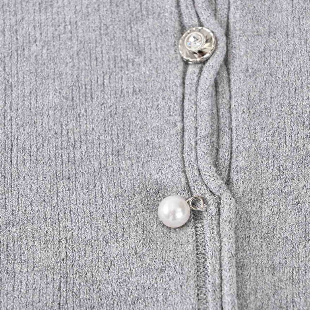 カネッラ CANNELLA カーディガン 104791 GRIGIO グレー