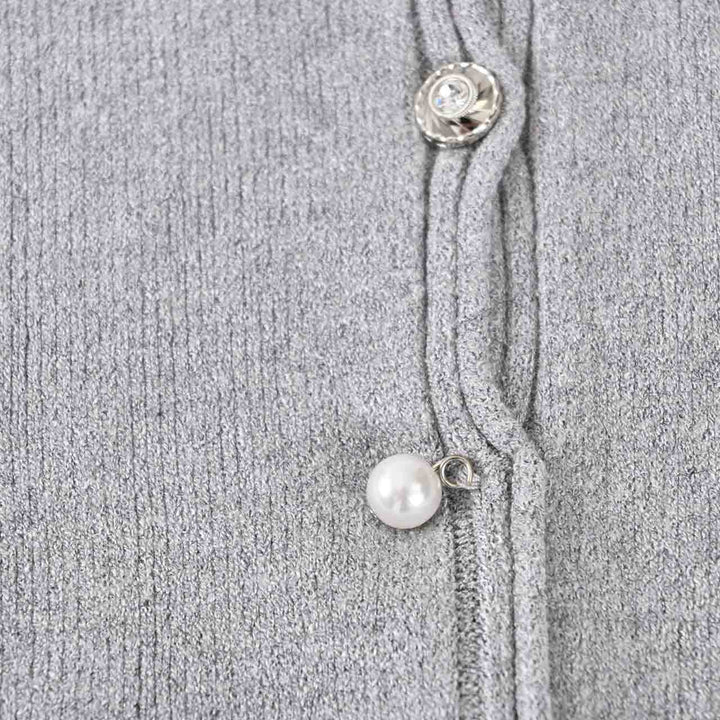 カネッラ CANNELLA カーディガン 104791 GRIGIO グレー