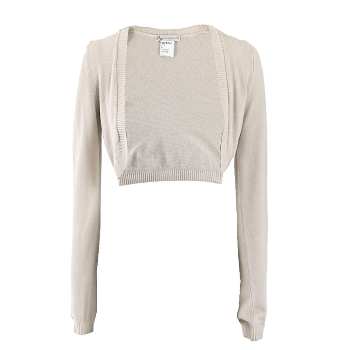 スージーミックス SUSY MIX ボレロジャケット 55850 BEIGE ベージュ