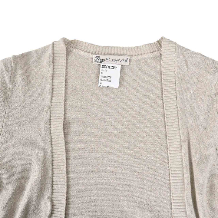 スージーミックス SUSY MIX ボレロジャケット 55850 BEIGE ベージュ